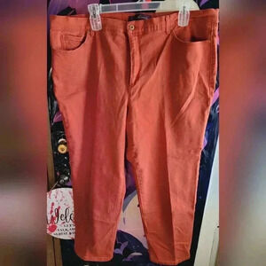 BOGO🆓 -Gloria Vanderbilt Plus Size Amanda Autumn Blaze Color Jeans